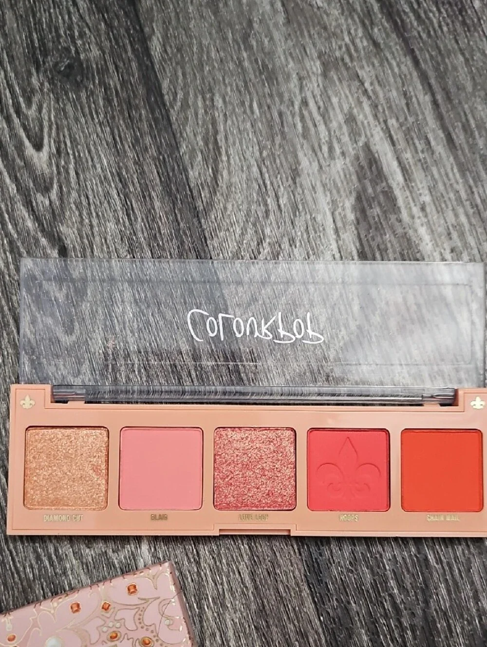 ColourPop Statement Piece Pink Eyeshadow Palette with Pink Blush & Lip Products